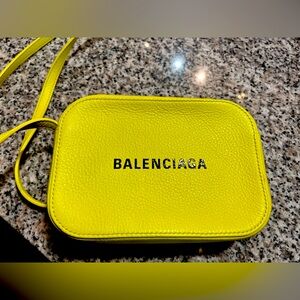 **SOLD**Balenciaga Camera Bag Fluo Yellow